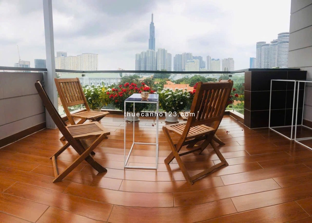 Căn hộ ban công lớn, thang máy, bếp xa giường full nội thất rộng 45m2 nguyễn cửu vân giáp quận 1 - Ảnh 7