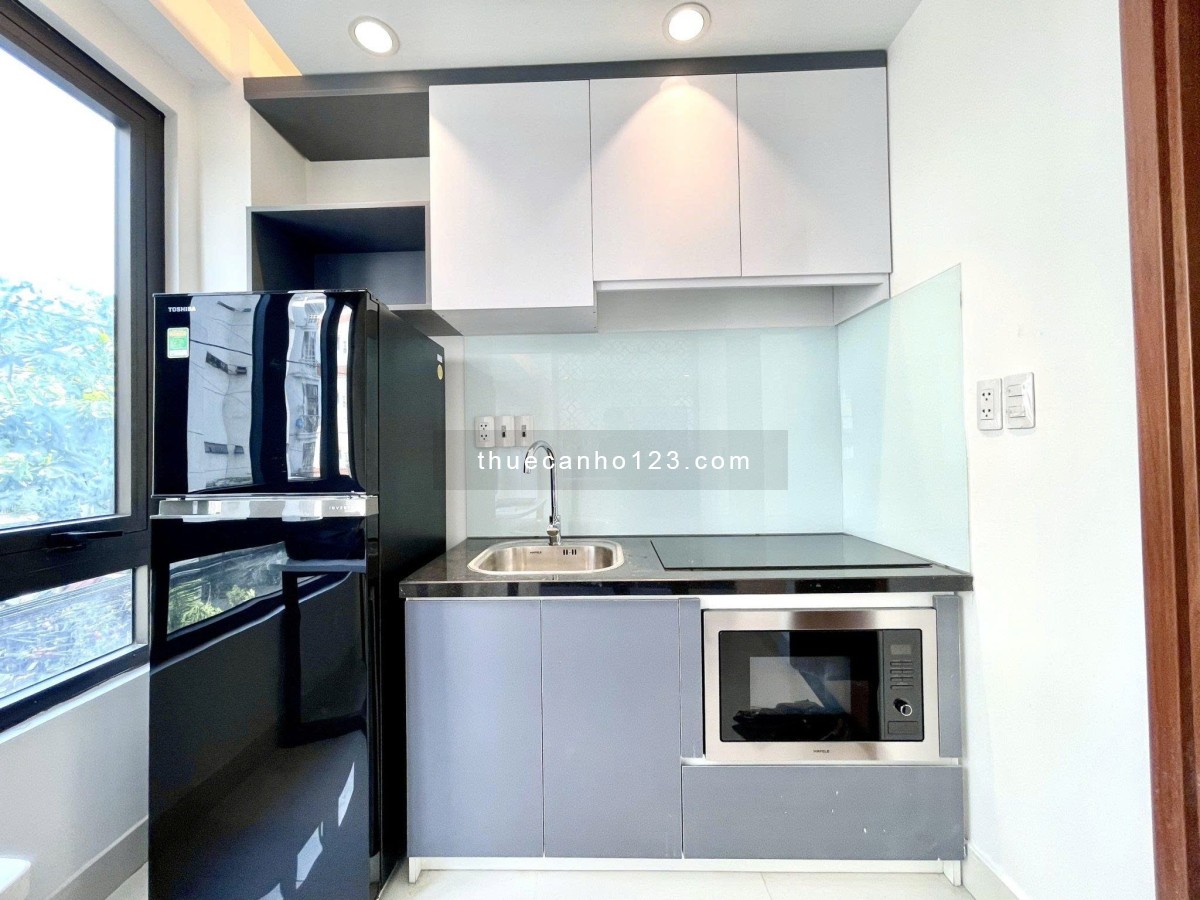 Cho thuê căn hộ DT 30m2, 1PN, full nội thất, cửa sổ trời, gần Bùi Viện quận 1, chỉ 9tr - Ảnh 4
