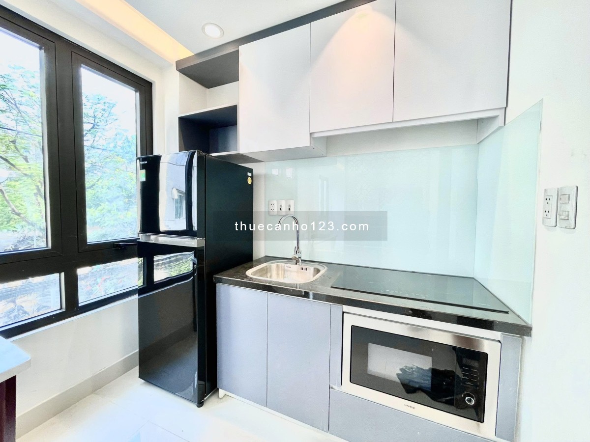 Cho thuê căn hộ DT 30m2, 1PN, full nội thất, cửa sổ trời, gần Bùi Viện quận 1, chỉ 9tr - Ảnh 6