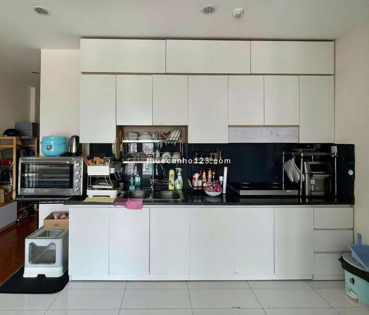 Chung cư Phổ Quang, P10, PN: 2p ngủ, 85m2, đầy đủ nội thất, 13triệu - Ảnh 4