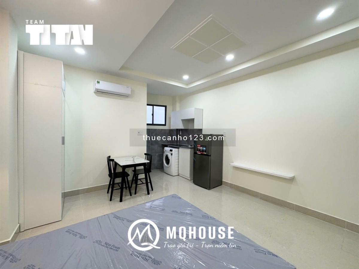 Studio cao cấp máy giặt riêng_thang máy_hầm xe gần phan đăng lưu_phan văn trị, phạm văn đồng - Ảnh 1
