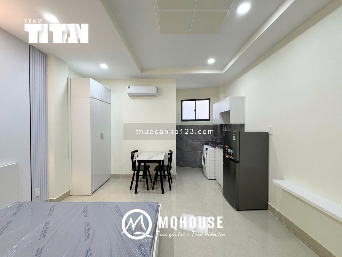 Studio cao cấp máy giặt riêng_thang máy_hầm xe gần phan đăng lưu_phan văn trị, phạm văn đồng - Ảnh 2