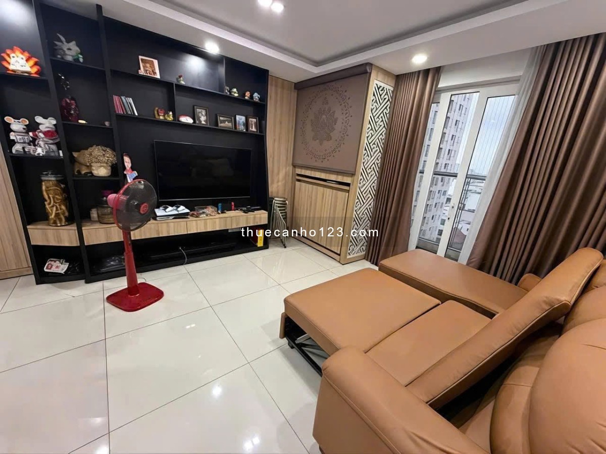 Chung cư Hoa Sen, đầy đủ nội thất 110m2, 3PN, Giá thuê 14,5tr/th - Ảnh 2