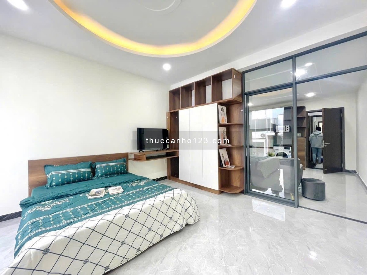 Cho thuê căn hộ 1PN1PK đường Hòa Bình, Tân Phú – Full nội thất, Ban công – Sát ĐH Văn Hiến & ĐH Hồng - Ảnh 3
