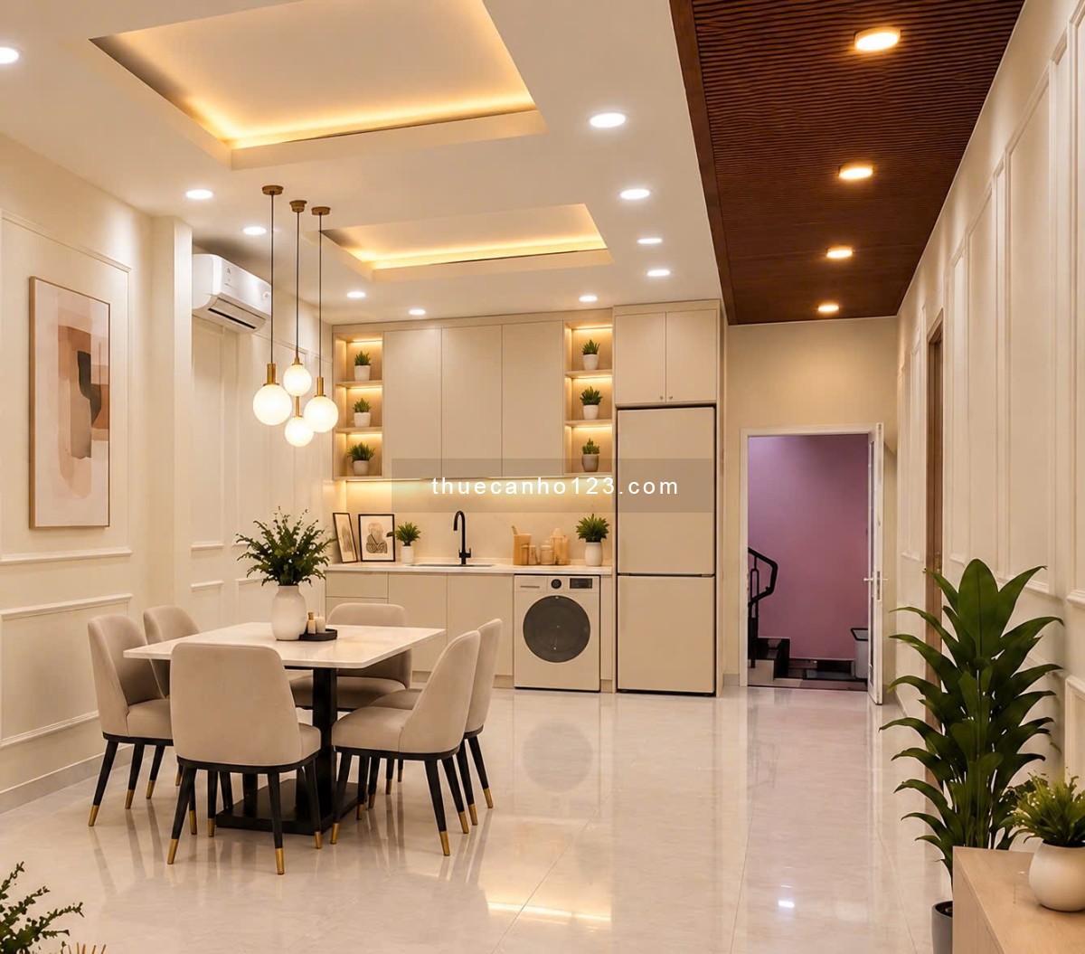 CHO THUÊ CĂN HỘ BÙI ĐÌNH TUÝ, BÌNH THẠNH – GẦN CHỢ BÀ CHIỂU, 48M2, 1 PHÒNG NGỦ | DỰ ÁN MỚI TOANH - Ảnh 1