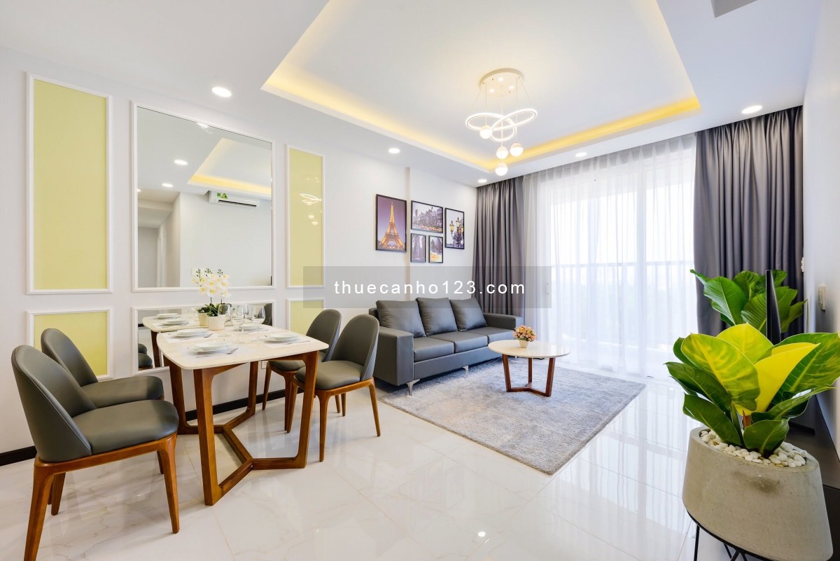Cho thuê căn hộ Hùng Vương Plaza DT 130m², 3PN3WC, nội thất cao cấp, giá chỉ từ 23 triệu/tháng - Ảnh 2