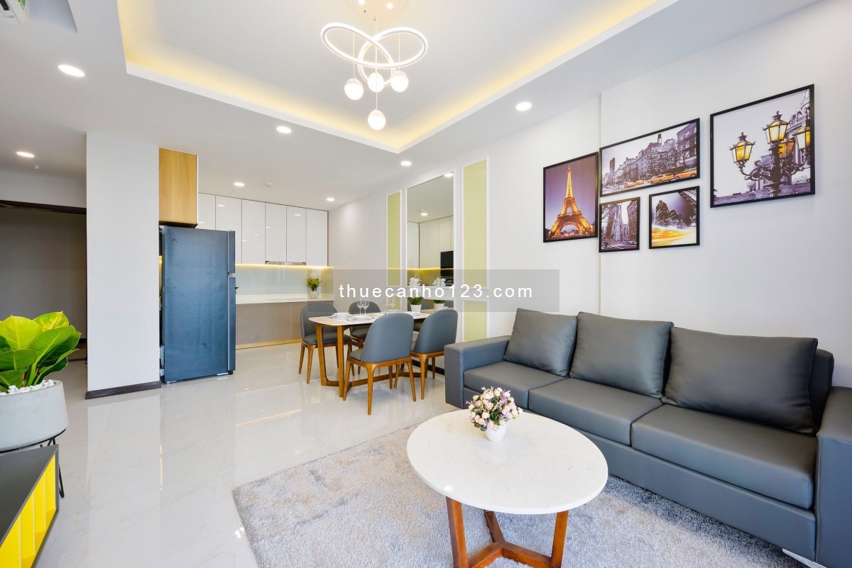 Cho thuê căn hộ Hùng Vương Plaza DT 130m², 3PN3WC, nội thất cao cấp, giá chỉ từ 23 triệu/tháng - Ảnh 3
