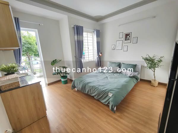 Cho Thuê Căn Hộ Studio Ban công Cửa sổ trời ngay Nguyễn Văn Khối - Ảnh 1