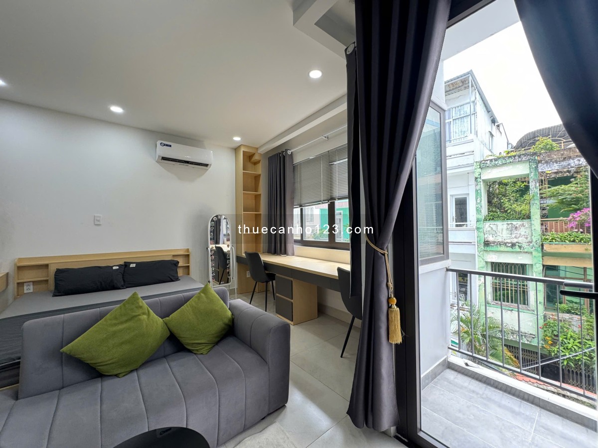 Studio ban công sáng thoáng full nội thất Nguyễ Cửu Vân Bình Thạnh gần cầu thị nghè, Hàng Xanh - Ảnh 6