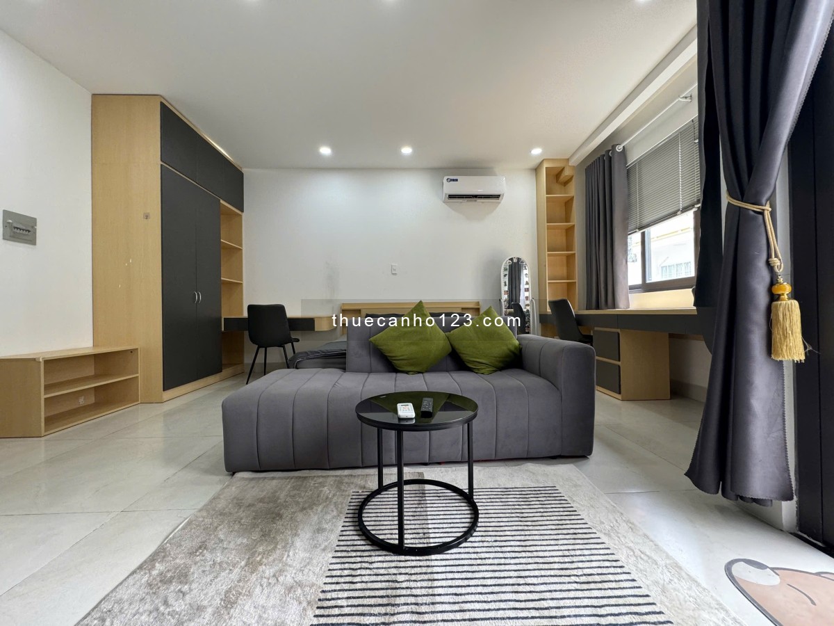 Studio ban công sáng thoáng full nội thất Nguyễ Cửu Vân Bình Thạnh gần cầu thị nghè, Hàng Xanh - Ảnh 2