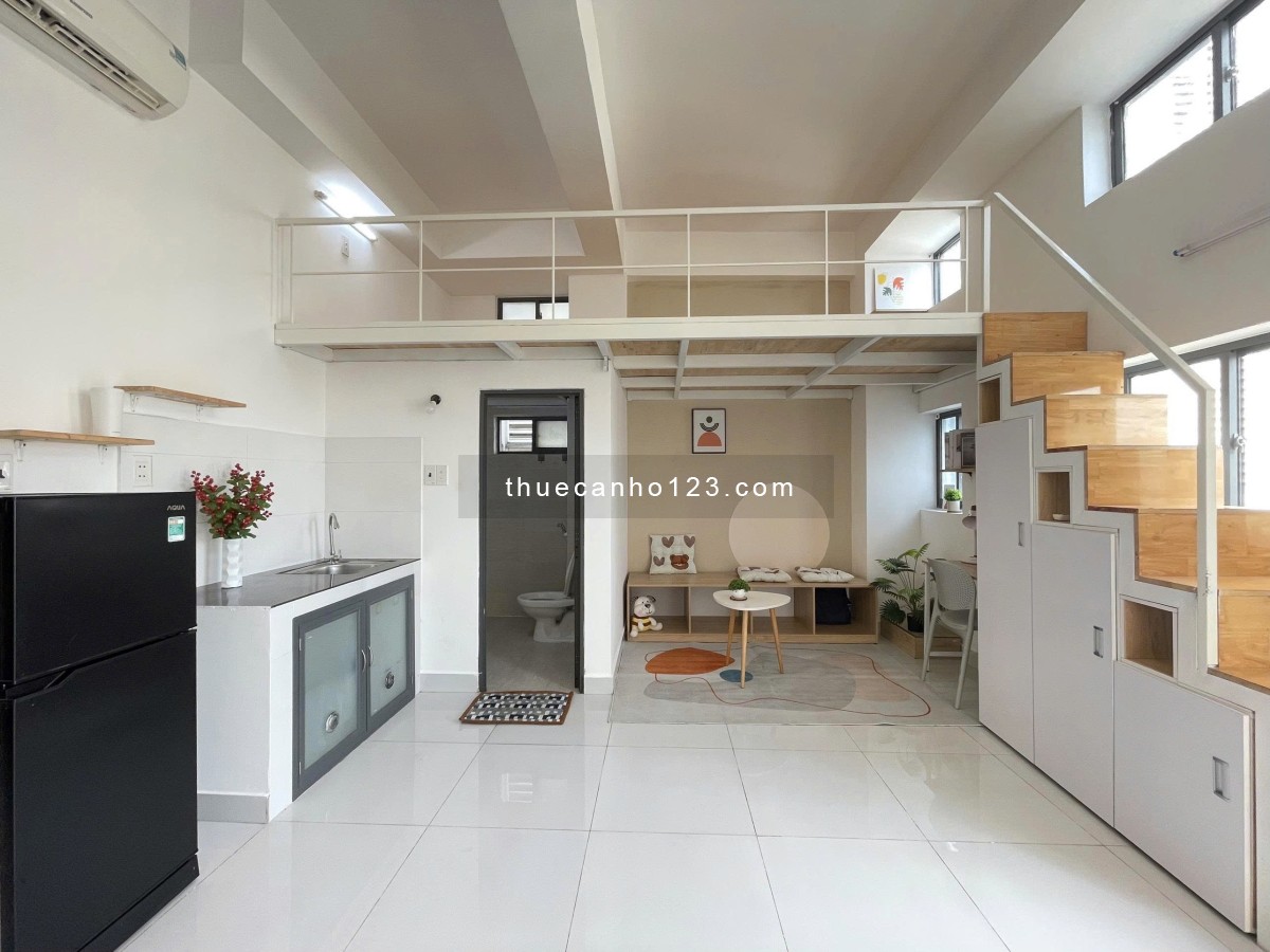 Căn hộ có gác xếp ban công lớn, điện biên phủ vị trí nằm ngay gần các trung tâm lớn của tp hcm - Ảnh 6