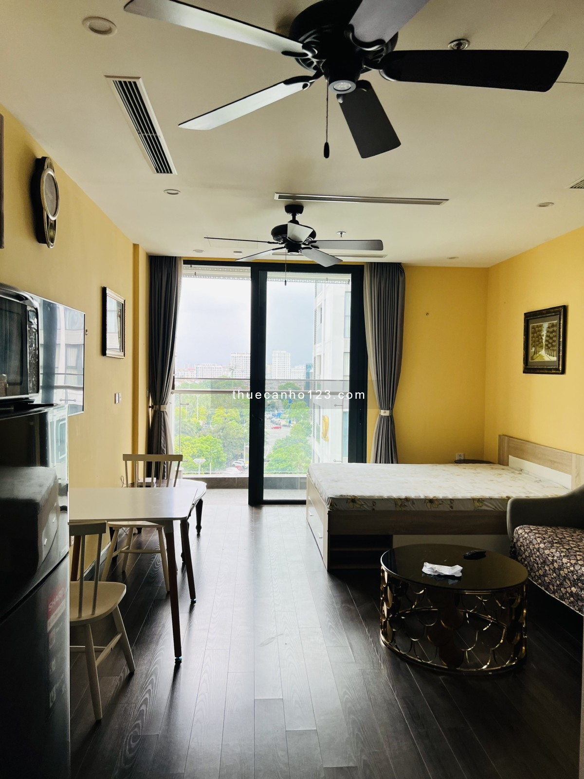Cho thuê căn hộ Symphony 1 ngủ view CV khủng long full đồ giá 10tr. - Ảnh 2