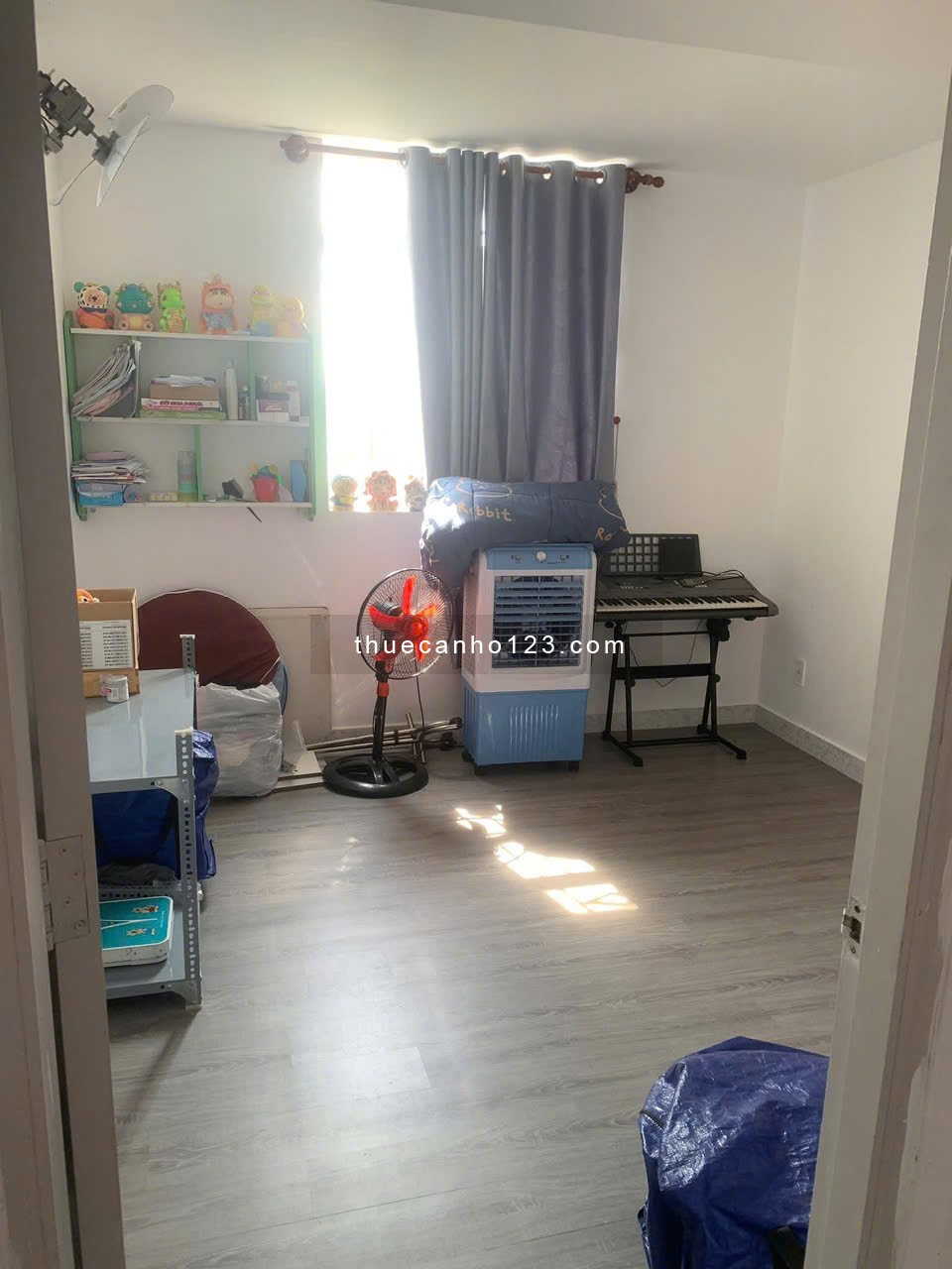 Chung cư Trường Sa, Q3: 1p ngủ, 50m2, máy lạnh, 6triệu - Ảnh 4