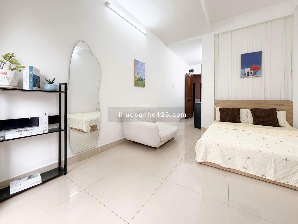 Cho thuê căn hộ Studio Nguyễn Thái Học DT 30m2, có ban công, đủ tiện nghi, giá chỉ 5,9 triệu/tháng - Ảnh 2