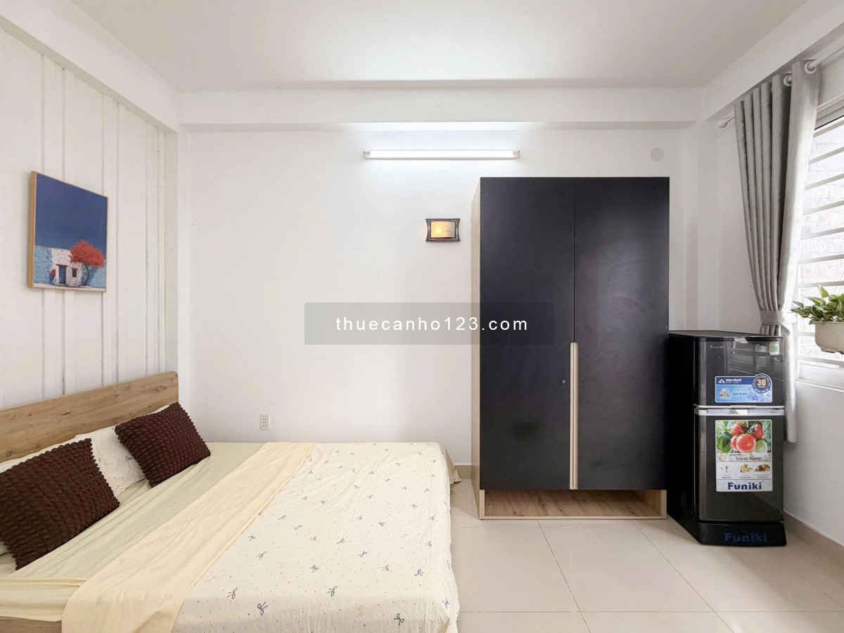 Cho thuê căn hộ Studio Nguyễn Thái Học DT 30m2, có ban công, đủ tiện nghi, giá chỉ 5,9 triệu/tháng - Ảnh 4