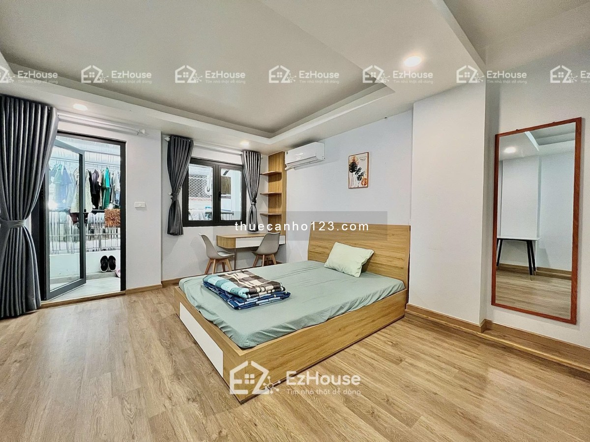 Căn hộ mới ban công lớn máy giặt riêng bếp xa full nội thất Bùi Đình Tuý gần Hàng Xanh , tiện qua Q1 - Ảnh 1