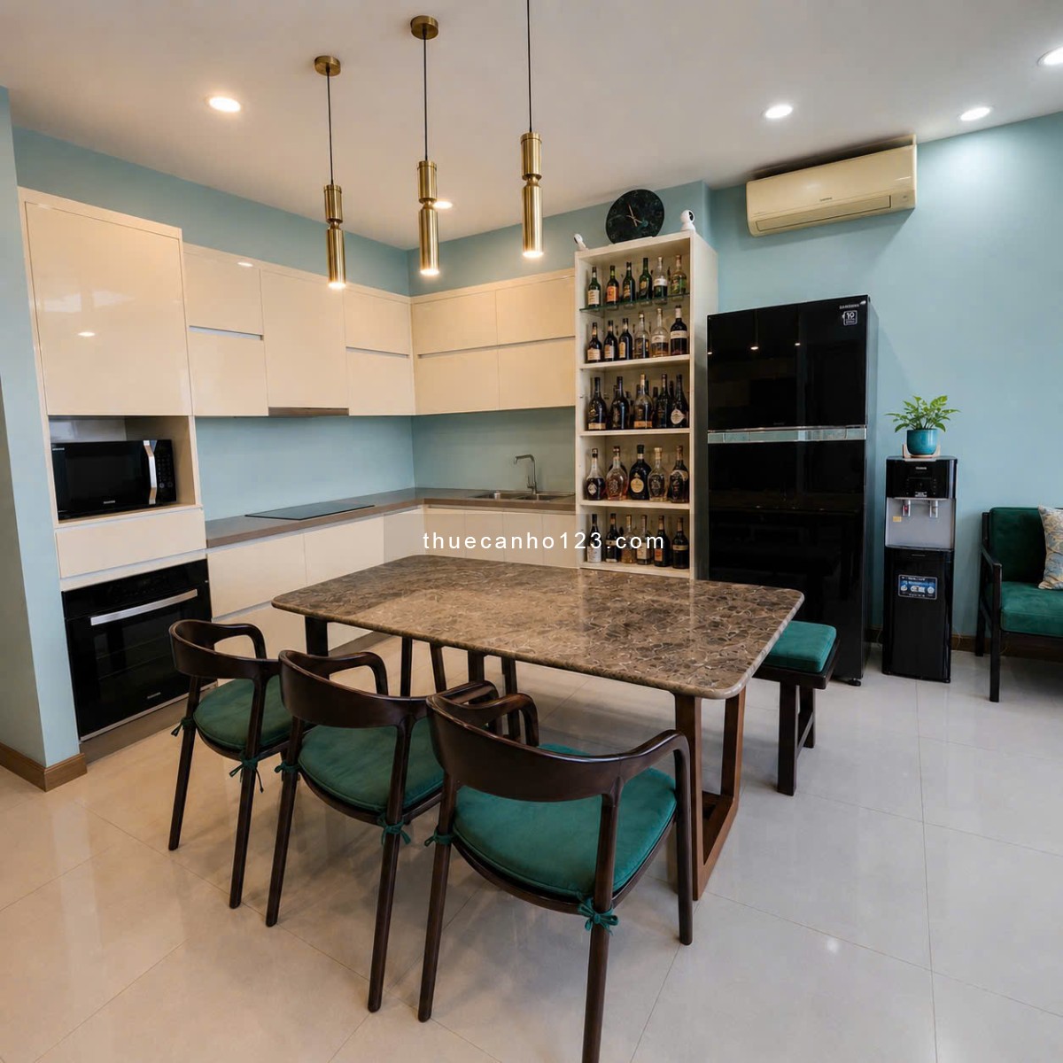 Cho thuê CHCC Xi Grand Court, DT: 90m², 3PN, 2WC. Giá thuê: 22 triệu/tháng, LH: 0938771300 - Vương - Ảnh 1
