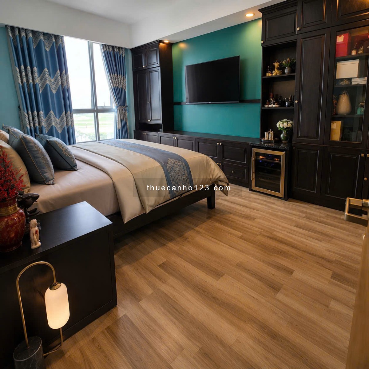 Cho thuê CHCC Xi Grand Court, DT: 90m², 3PN, 2WC. Giá thuê: 22 triệu/tháng, LH: 0938771300 - Vương - Ảnh 2