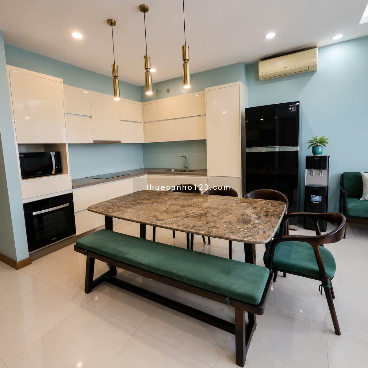 Cho thuê CHCC Xi Grand Court, DT: 90m², 3PN, 2WC. Giá thuê: 22 triệu/tháng, LH: 0938771300 - Vương - Ảnh 3