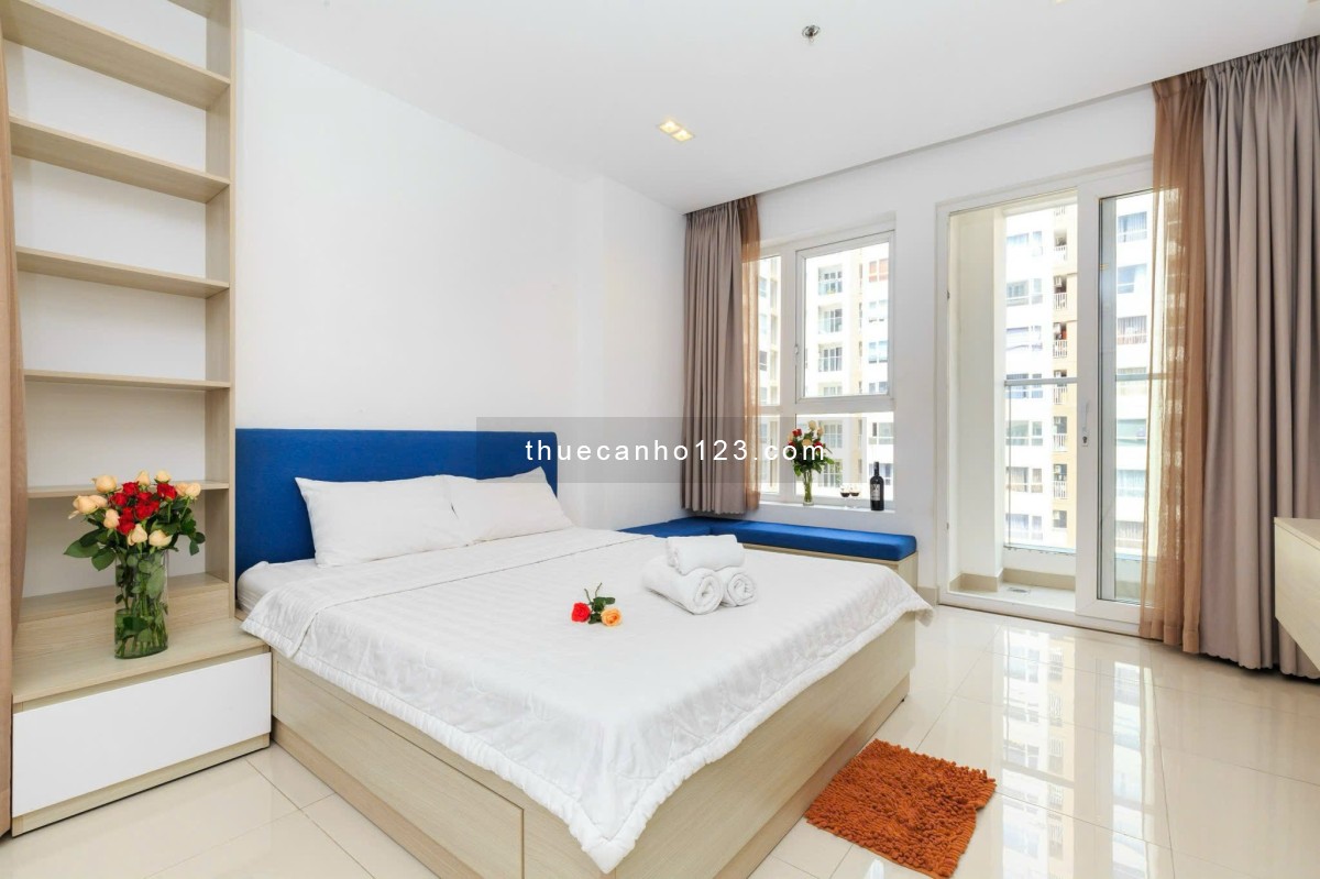 Cho thuê căn hộ Sky Center, DT 36m2, 1PN, Full NT, giá 10tr/tháng. - Ảnh 5