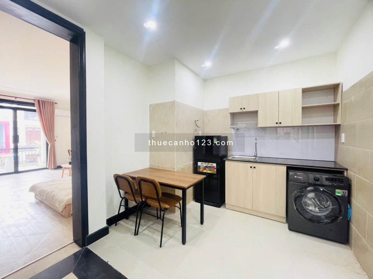 Căn hộ 1pn cù lao, phú nhuận máy giặt riêng, ban công lớn tách bếp giáp quận 1, quận 3, bình thạnh - Ảnh 6