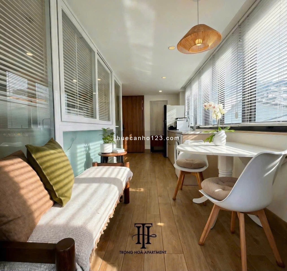 CHO THUÊ CĂN HỘ 1 PHÒNG NGỦ, BAN CÔNG & SÂN THƯỢNG 42M² BÙI ĐÌNH TÚY, BÌNH THẠNH GẦN CHỢ BÀ CHIỂU - Ảnh 12