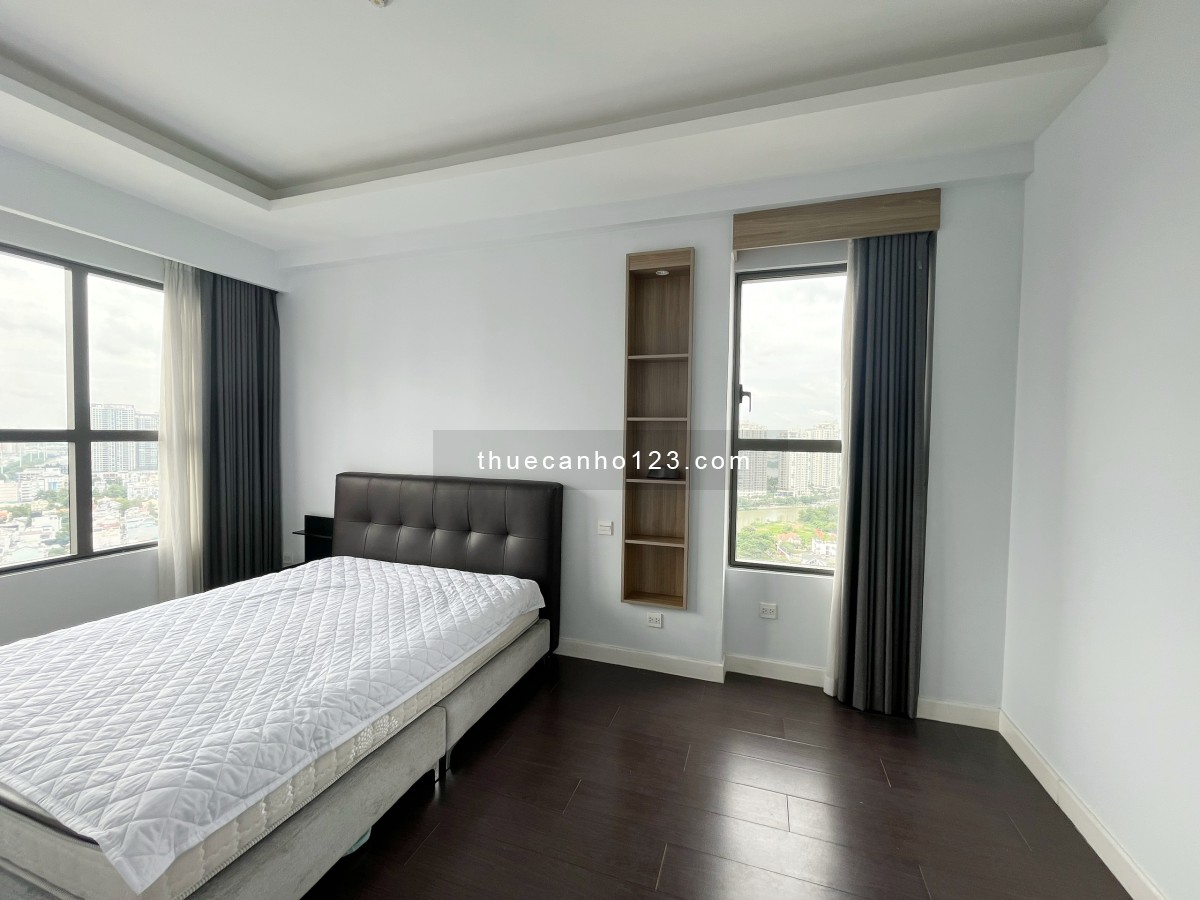 Trống sẵn cho thuê 3PN 105m2 nhà đẹp The Sun Avenue - Ảnh 8