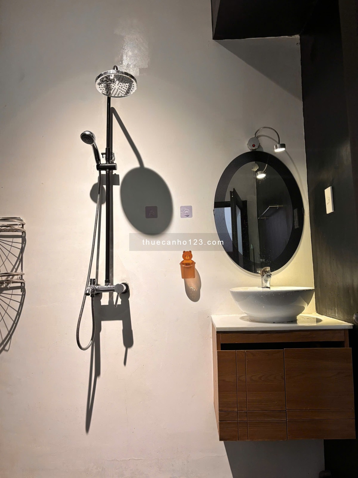 Cho thuê căn hộ dịch vụ 1PN tách bếp decor đẹp ngay cầu Thị Nghè Bình Thạnh giáp Q1 - Ảnh 7