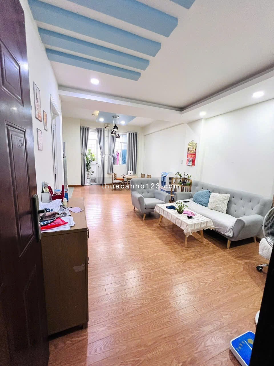 Căn hộ 85m2, 2PN, đủ nội thất tại chung cư Ruby cho thuê giá 8,5 triệu/tháng - Ảnh 1