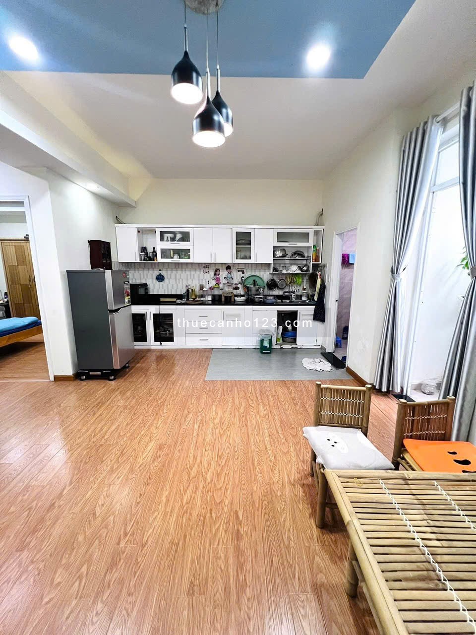 Căn hộ 85m2, 2PN, đủ nội thất tại chung cư Ruby cho thuê giá 8,5 triệu/tháng - Ảnh 3