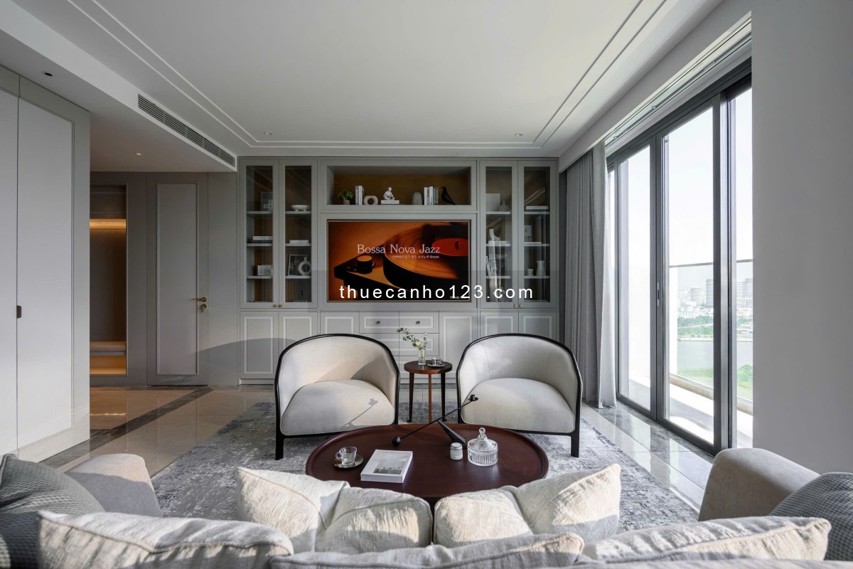 The Crest : Căn hộ Loft The Crest - The Metropole Thủ Thiêm, 150m2, 3PN, Full NT đẹp, giá ưu đãi - Ảnh 4