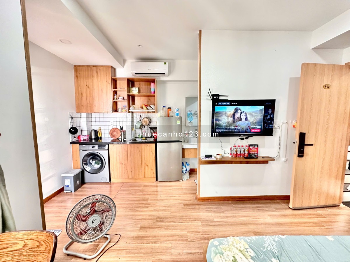 Cho thuê Căn hộ mini, thang máy đường Phan Văn Trị gần Đại học Văn Lang cs3, siêu thị Emart Gò Vấp - Ảnh 1
