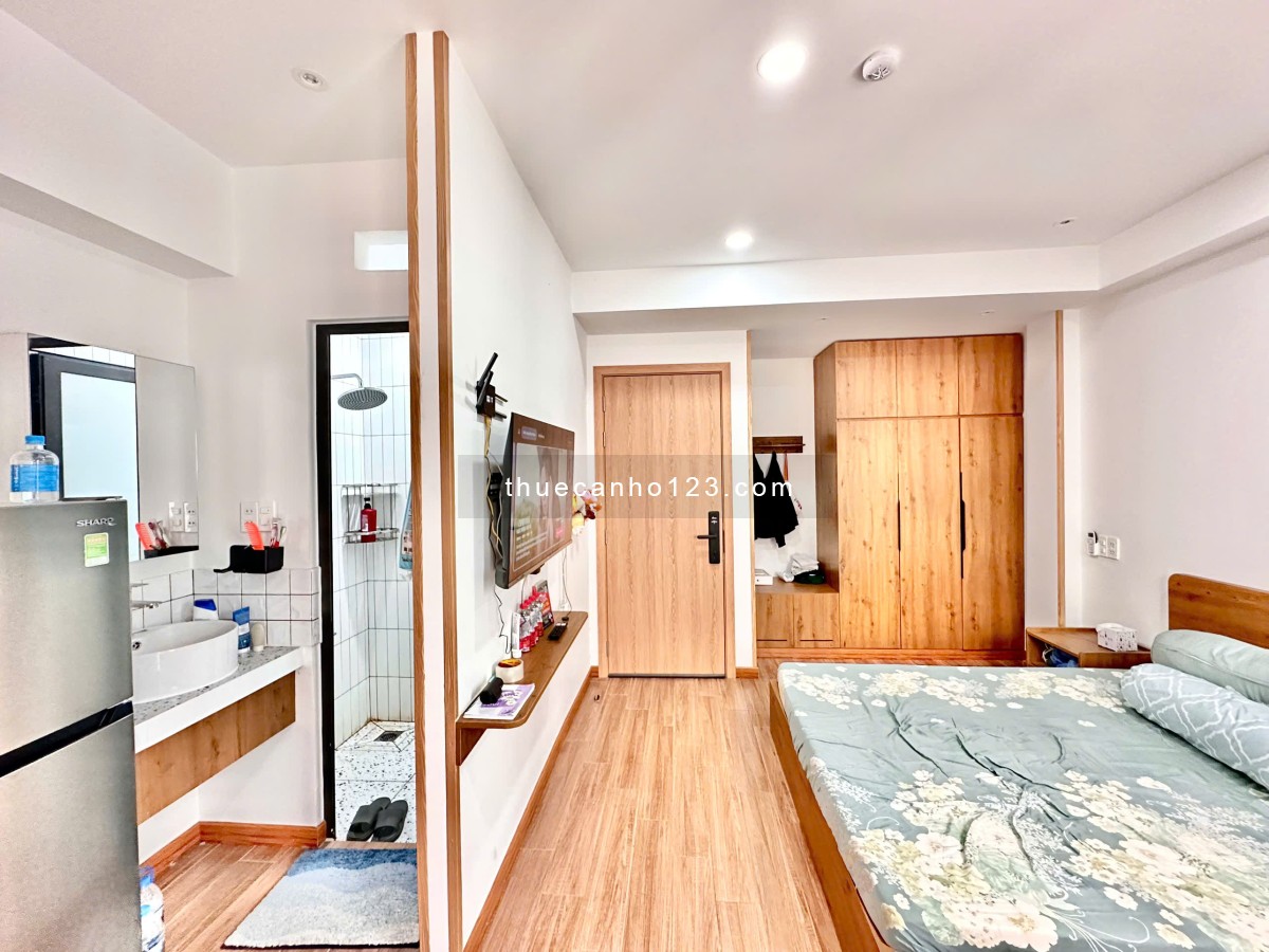 Cho thuê Căn hộ mini, thang máy đường Phan Văn Trị gần Đại học Văn Lang cs3, siêu thị Emart Gò Vấp - Ảnh 2