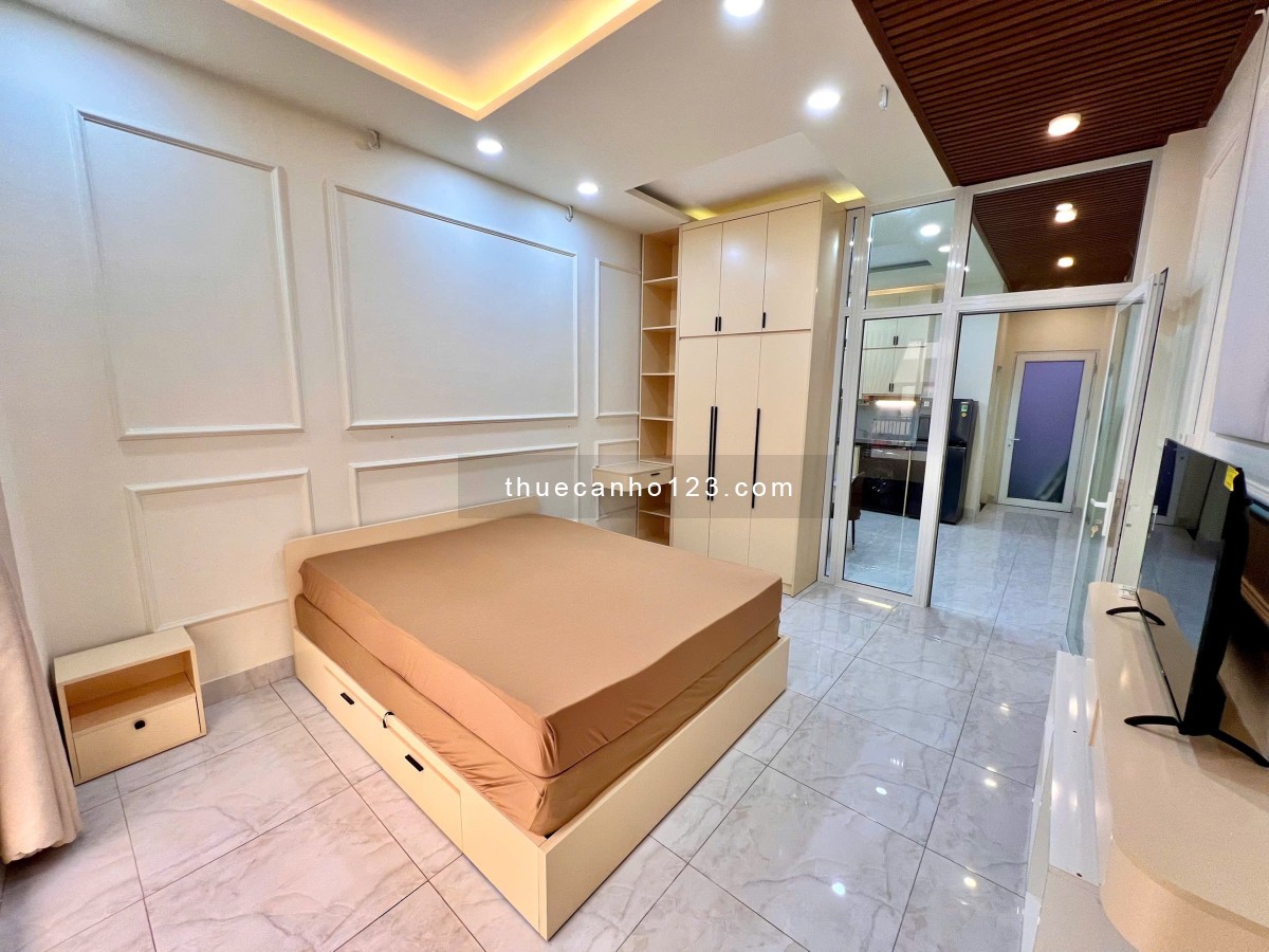 Căn hộ 1pn cửa sổ lớn máy giặt riêng, phòng thoáng mát bùi đình tuý gần q1, q2, q3 10p đi xe - Ảnh 5