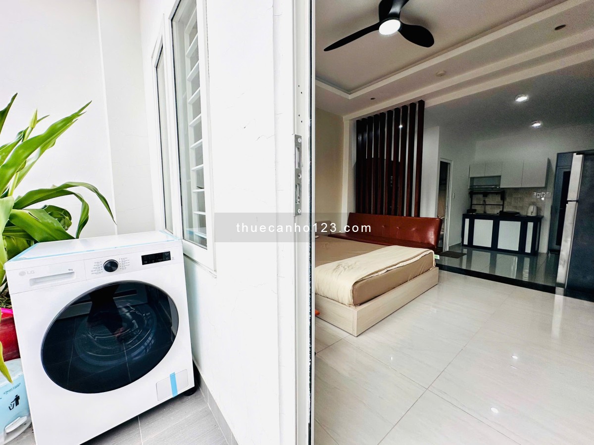 Cho thuê căn hộ mới ban công lớn bếp xa máy giặt riêng Xô Viết Nghệ Tĩnh gần Hàng Xanh , Quận 1,2 - Ảnh 3