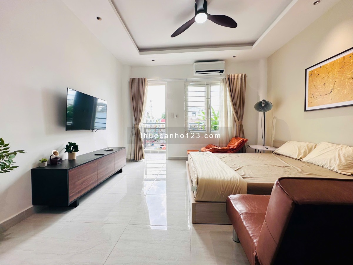 Cho thuê căn hộ mới ban công lớn bếp xa máy giặt riêng Xô Viết Nghệ Tĩnh gần Hàng Xanh , Quận 1,2 - Ảnh 2