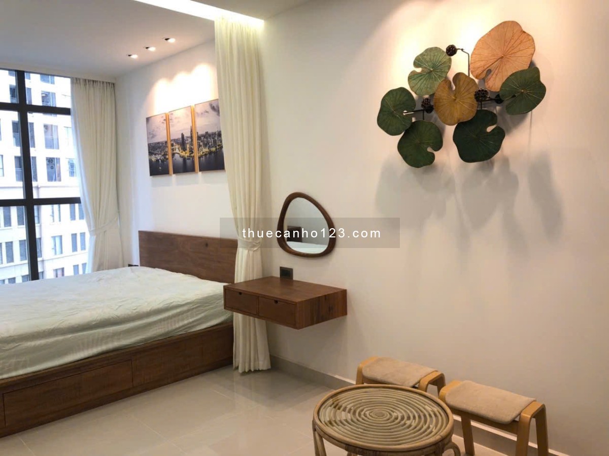 Cần cho thuê officetel Saigon Royal 43m, đủ nội thất, giá 16 triệu/tháng - Ảnh 1