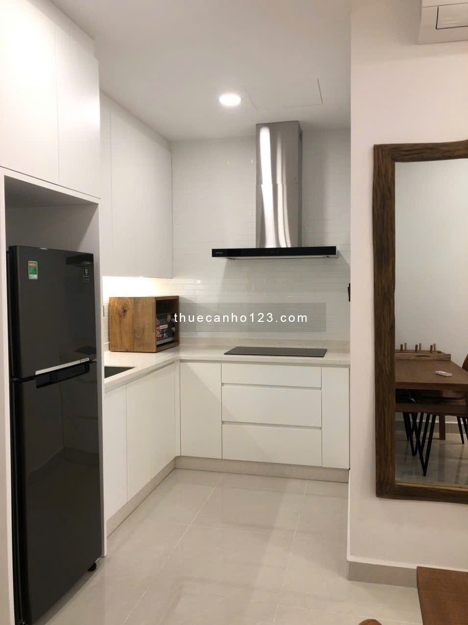 Cần cho thuê officetel Saigon Royal 43m, đủ nội thất, giá 16 triệu/tháng - Ảnh 3