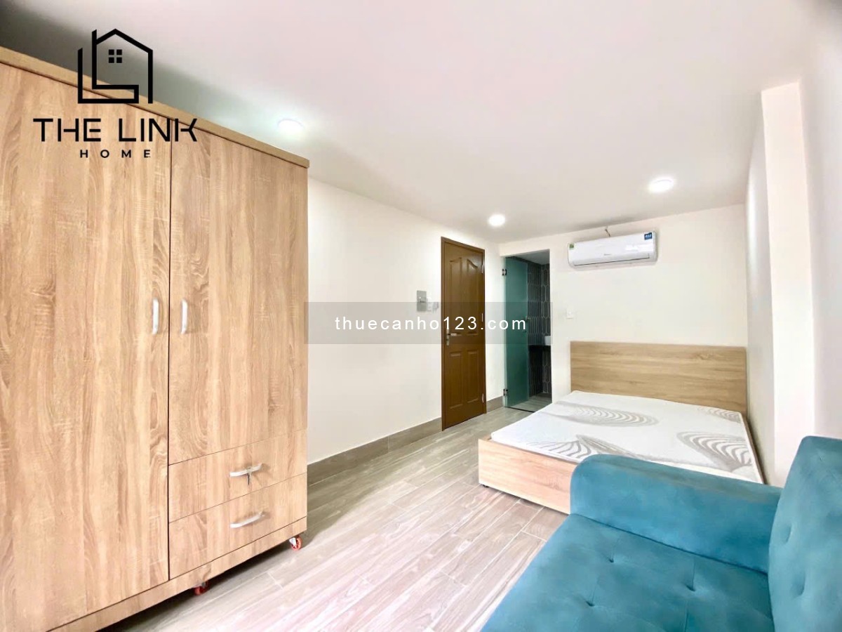 Cho thuê căn hộ 1PN tách bếp cửa sổ thoáng máy giặt riêng Ung Văn Khiêm gần Hàng Xanh tiện qua Q1,Q2 - Ảnh 7