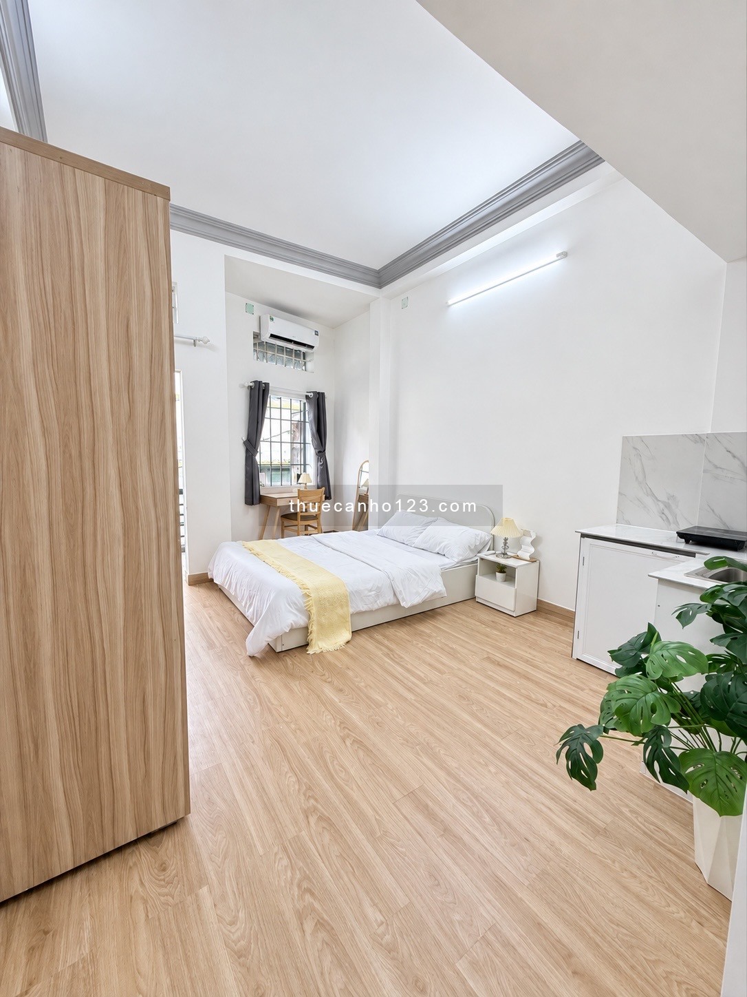 CHO THUÊ CĂN HỘ BAN CÔNG CỬA SỔ 38M² LÊ QUANG ĐỊNH, BÌNH THẠNH GẦN CHỢ BÀ CHIỂU, CẦU BÔNG, QUẬN 1 - Ảnh 4
