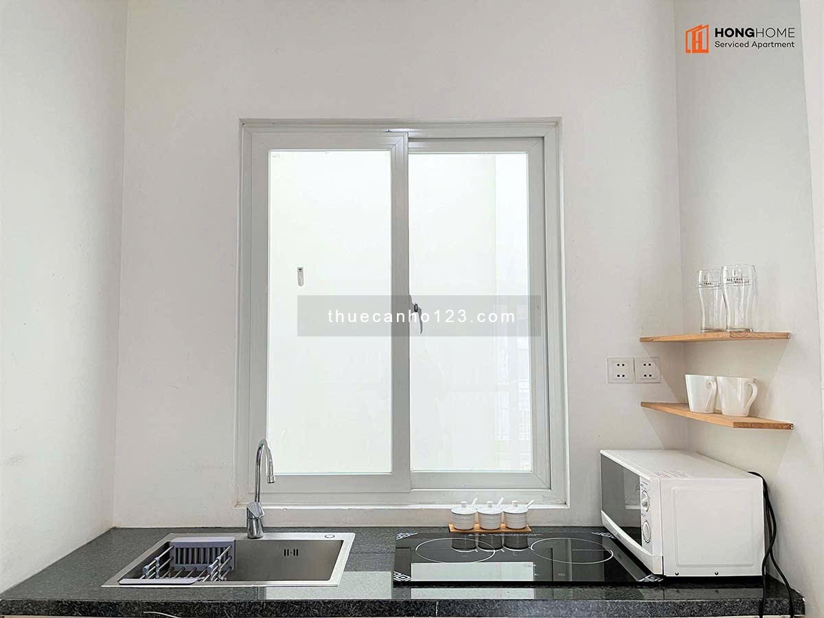 CĂN HỘ 50M2 1PN NGUYỄN CỬU VÂN – BAN CÔNG LỚN, KHÔNG GIAN THOÁNG MÁT, FULL NỘI THẤT - Ảnh 11