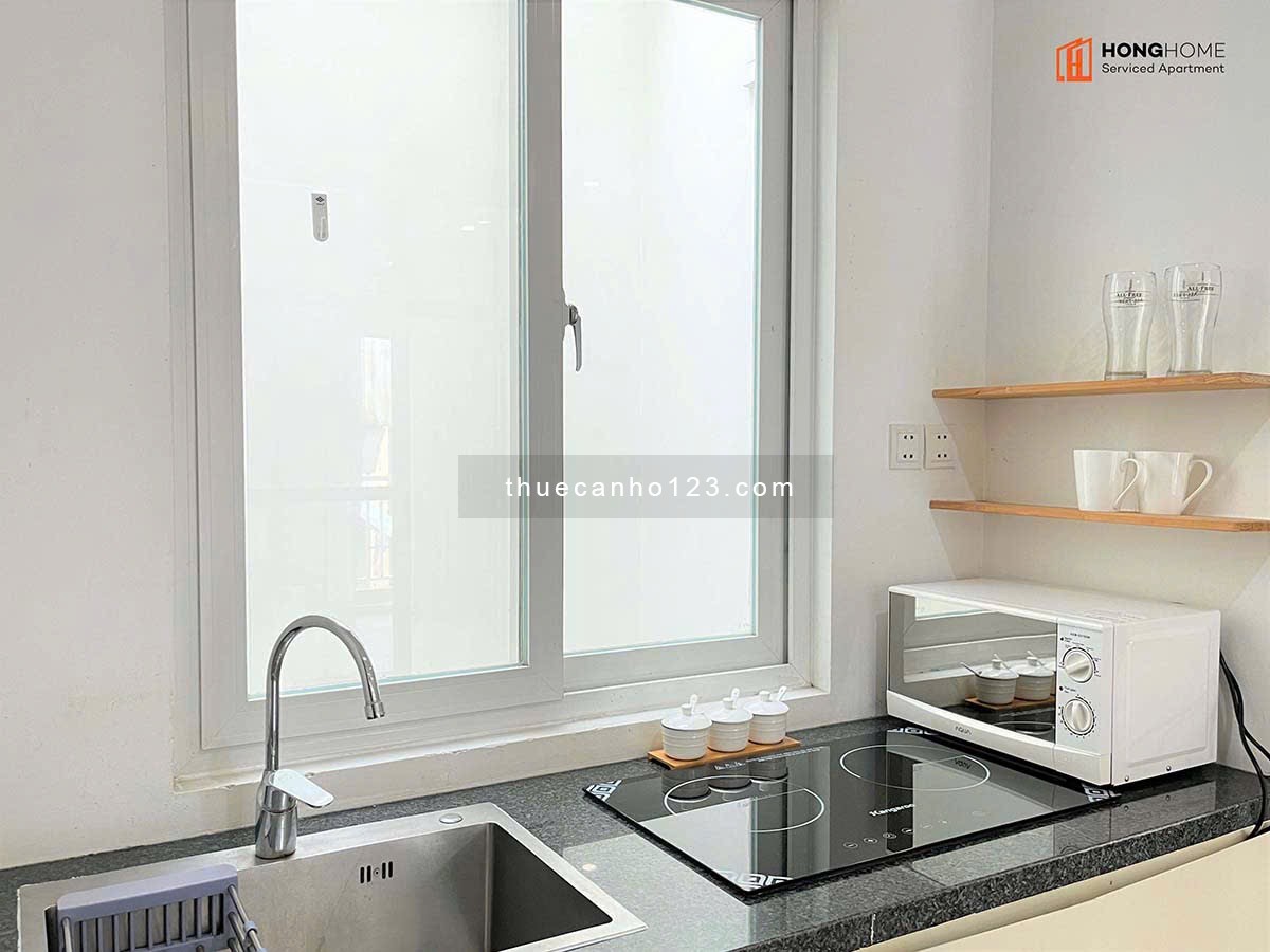CĂN HỘ 50M2 1PN NGUYỄN CỬU VÂN – BAN CÔNG LỚN, KHÔNG GIAN THOÁNG MÁT, FULL NỘI THẤT - Ảnh 10
