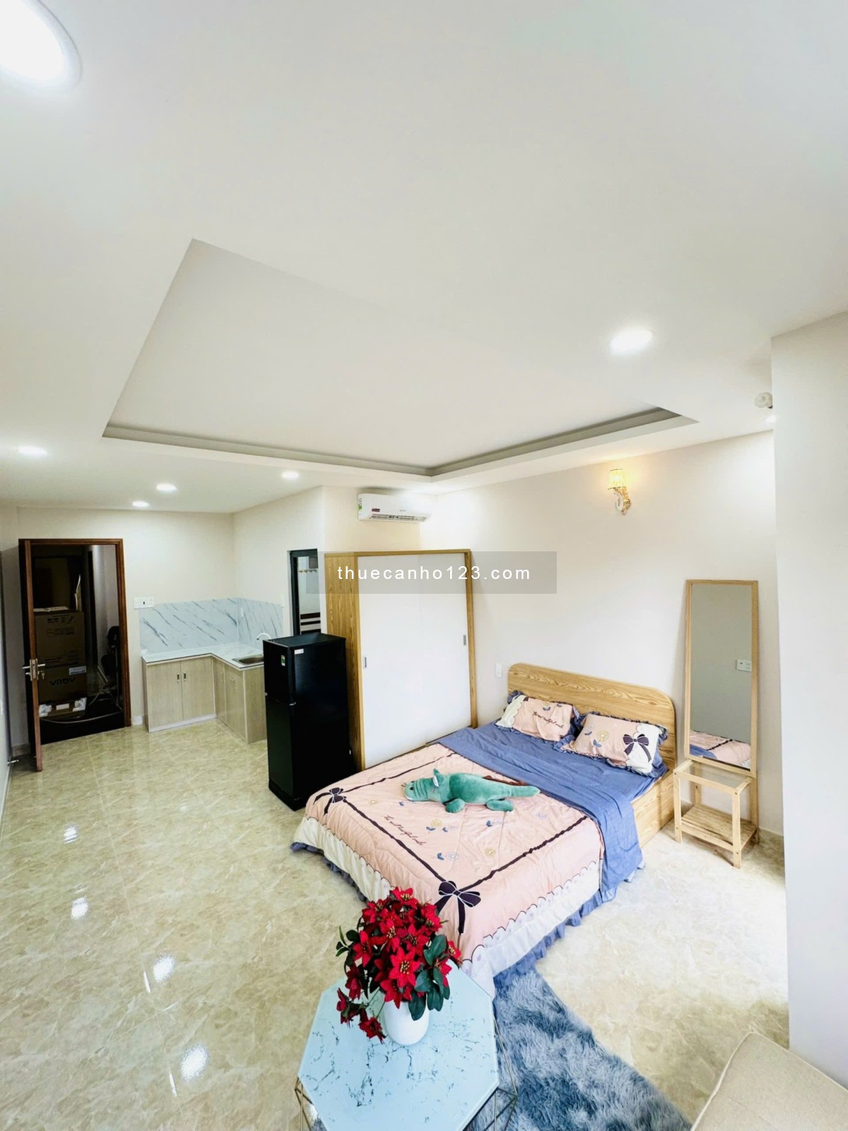 Cho thuê căn hộ ban công lớn, bếp riêng – 46m² – nơ trang long, bình thạnh gần chợ bà chiểu - Ảnh 7