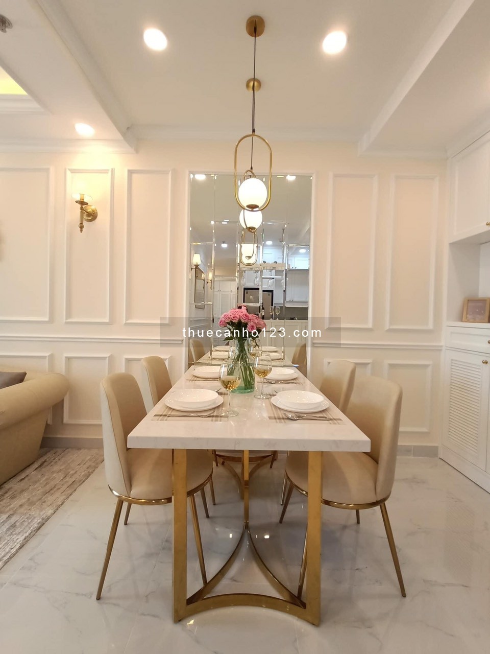 Căn hộ cao cấp Terra Royal 2PN-72m2 Full tiện nghi, Giá thuê 24Tr/ tháng - Ảnh 5