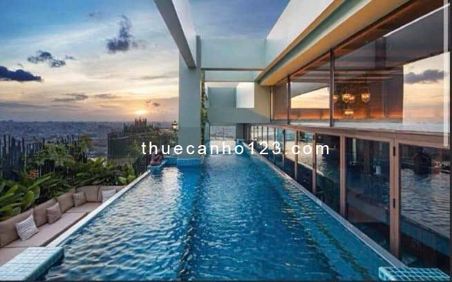 Cho thuê Penthouse Tropic Garden 800m2 với sân vườn và hồ bơi riêng panorama view - Ảnh 1