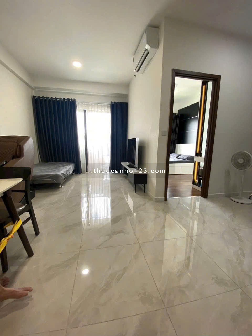 Cho thuê chung cư Hà Đô, Q12: 6.8Tr 70m2, 2p ngủ, Full NT Đẹp - Ảnh 1