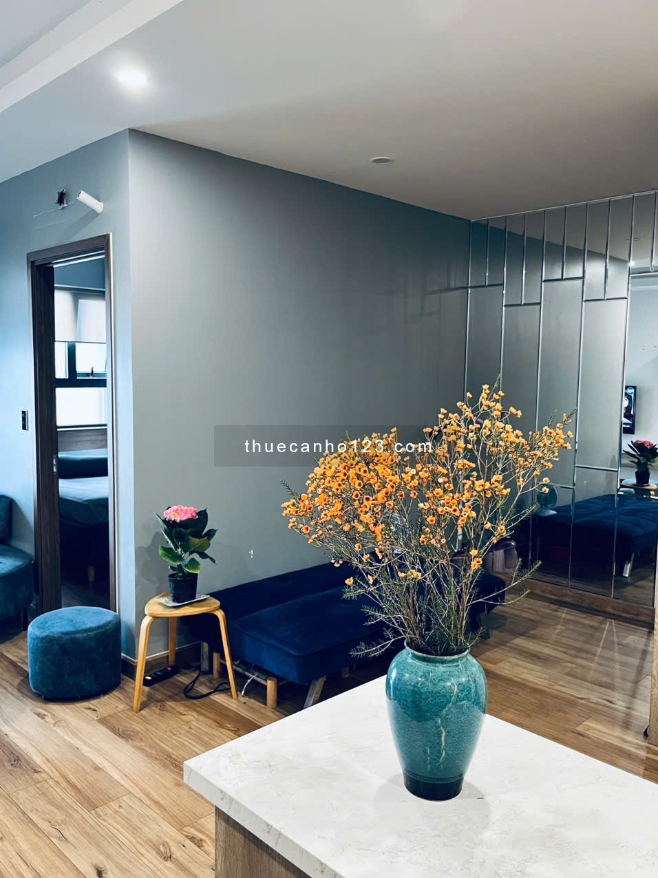 Cho thuê căn hộ 1pn full nội thất q7 riverside complex như hình view sông - Ảnh 3