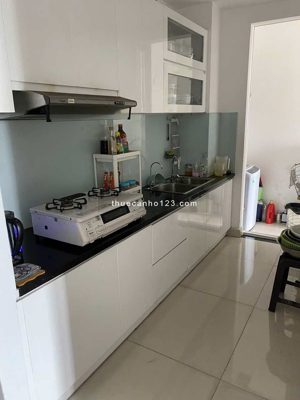 Cho thuê căn Sky Center - 74m2, 2pn 2wc Full Nội thất Giá 17tr Lh 0933481089 - Ảnh 5