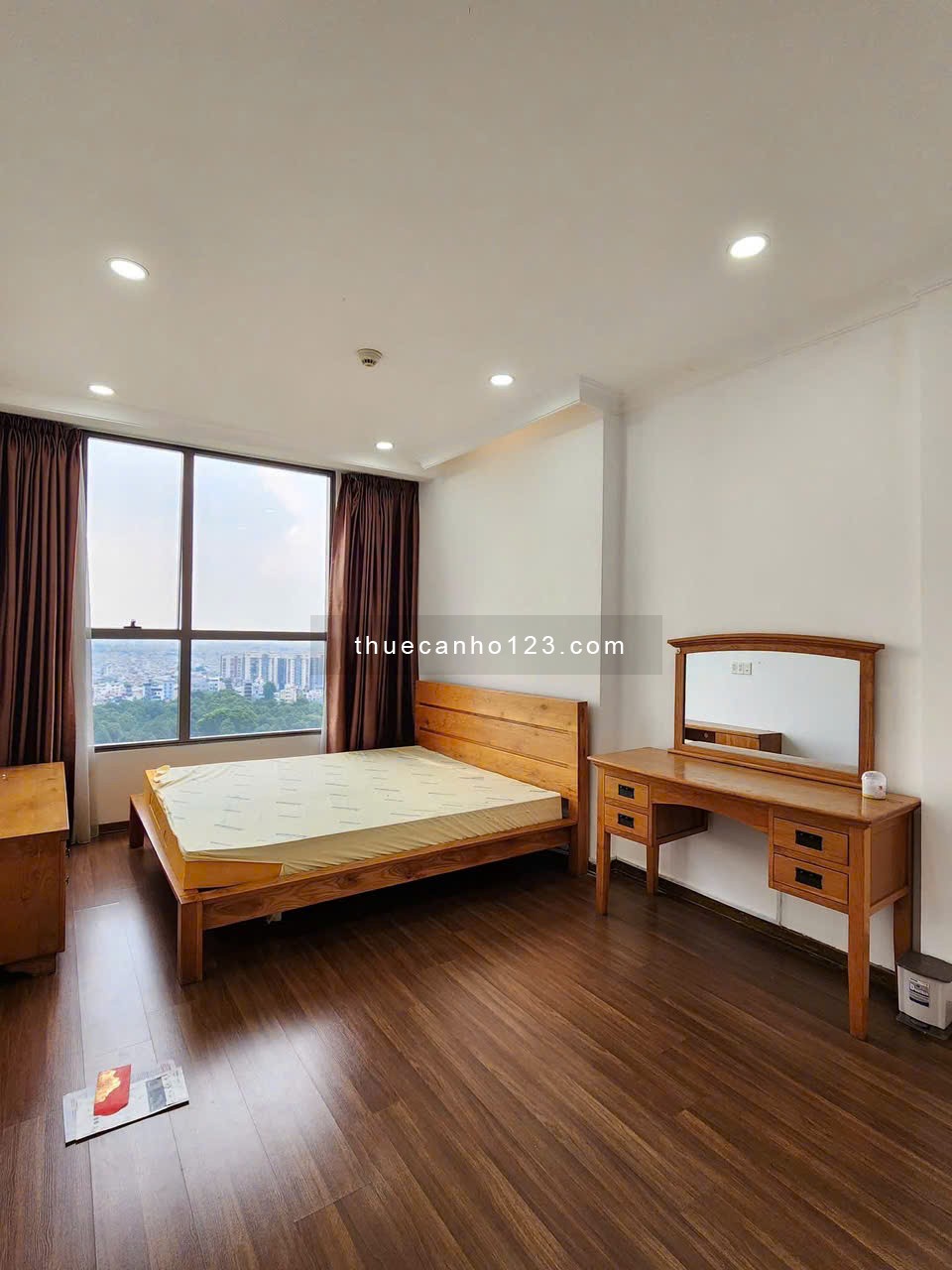 Cho thuê chung cư Nguyễn Văn Trỗi 3PN, DT 95m2, full NT tốt, giá 17 triệu/tháng - Ảnh 4
