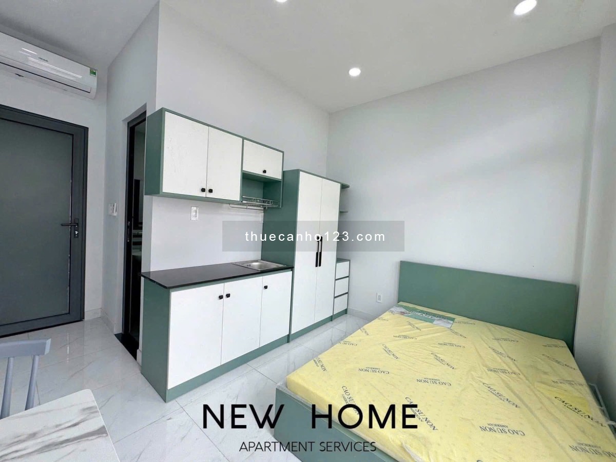 Giảm liền 3 tháng đầu căn hộ studio DT 40m2 có ban công full nội thất chỉ từ 6 triệu/tháng - Ảnh 1